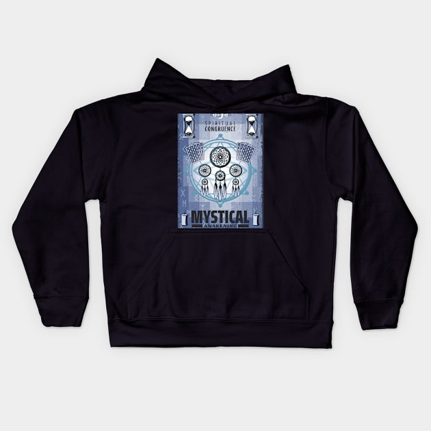 mystical t shirt Kids Hoodie by Vine Time T shirts